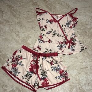 Floral Print Women's Sleepwear Set